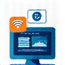Stylized icon for Digital PR